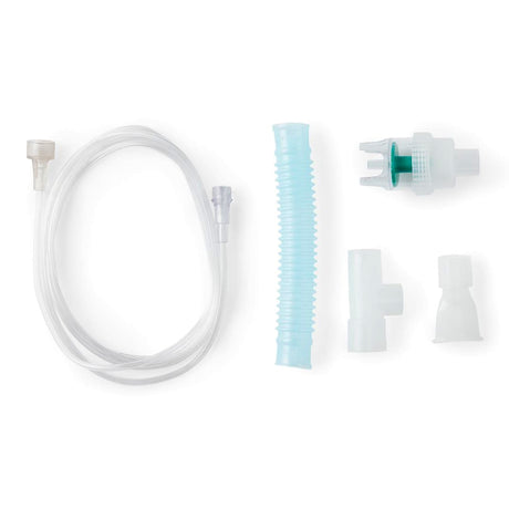 Micro Mist® Handheld Nebulizer Kit Small Volume Medication Cup Adult / Pediatric Mouthpiece Delivery - BeHope