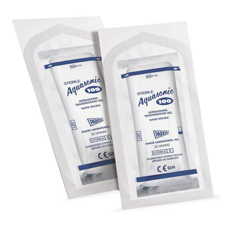Ultrasound Gel Aquasonic® High Viscosity 20 Gram Packet OR Sterile - BeHope