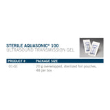 Ultrasound Gel Aquasonic® High Viscosity 20 Gram Packet OR Sterile - BeHope