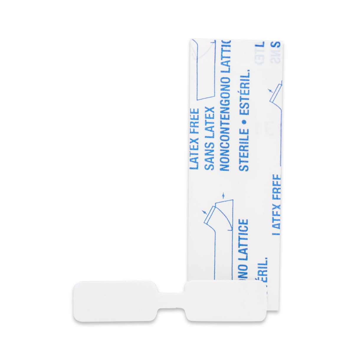 Skin Closure Strip First Aid Brand 3/8 X 1-13/16 Inch Nonwoven Material Butterfly Closure White - BeHope
