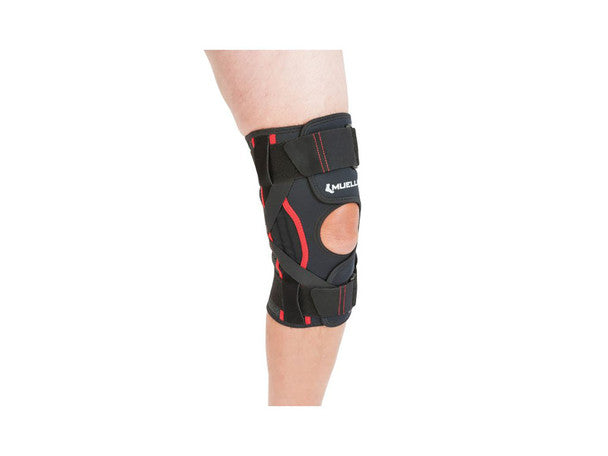 Knee Brace Omniforce® Stabilizer 2x-large / 3x-large Wraparound / D-ring / Hook And Loop Strap Closure 20 To 24 Inch Knee Circumference Left Or Right Knee - Behope
