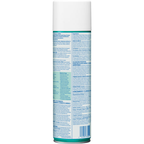 Surface Disinfectant Clorox Commercial Solutions® Clorox® Alcohol Based Aerosol Spray Liquid 19 oz. Can Fresh Scent NonSterile - BeHope