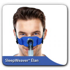 Cpap Mask Kit Cpap Mask Kit Sleepweaver® Elan Nasal Style Regular Cushion Adult - Behope