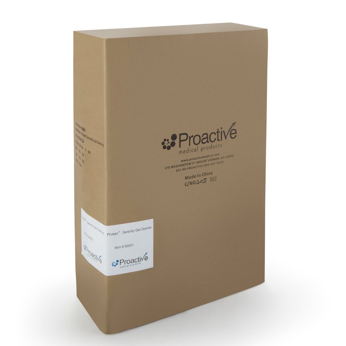 Gel Overlay Protekt Pressure Redistribution Type 3 X 34 X 78 Inch - BeHope