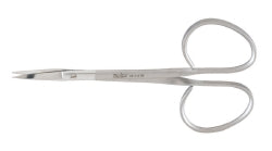 Iris Scissors Miltex® 4 Inch Length OR / Surgical Grade German Stainless Steel NonSterile Finger Ring Handle Straight Sharp Tip / Sharp Tip - BeHope
