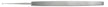 Chalazion Curette Miltex® Meyhoefer 5 Inch Length Solid Flat Handle Size 0 Tip Straight Round Cup Tip - BeHope