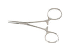 Mosquito Forceps Miltex® Hartmann 3-1/2 Inch Length OR / Surgical Grade German Stainless Steel NonSterile Locking Finger Ring Handle Straight Serrated Tips - BeHope
