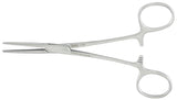 Hemostatic Forceps Miltex® Crile 5-1/2 Inch Length OR / Surgical Grade German Stainless Steel NonSterile Locking Finger Ring Handle Straight Serrated Tips - BeHope