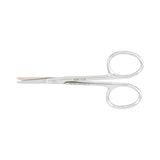 Stitch Scissors Miltex® Spencer 3-1/2 Inch Length OR / Surgical Grade German Stainless Steel NonSterile Finger Ring Handle Straight Blunt Tip / Blunt Tip - BeHope