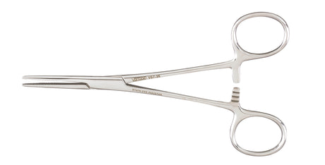 Hemostatic Forceps Vantage® Kelly with Locking Finger Ring Handle - BeHope