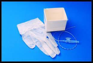 Suction Catheter Kit Tri-Flo® Cath-N-Glove® 10 Fr. Beveled Tip - BeHope