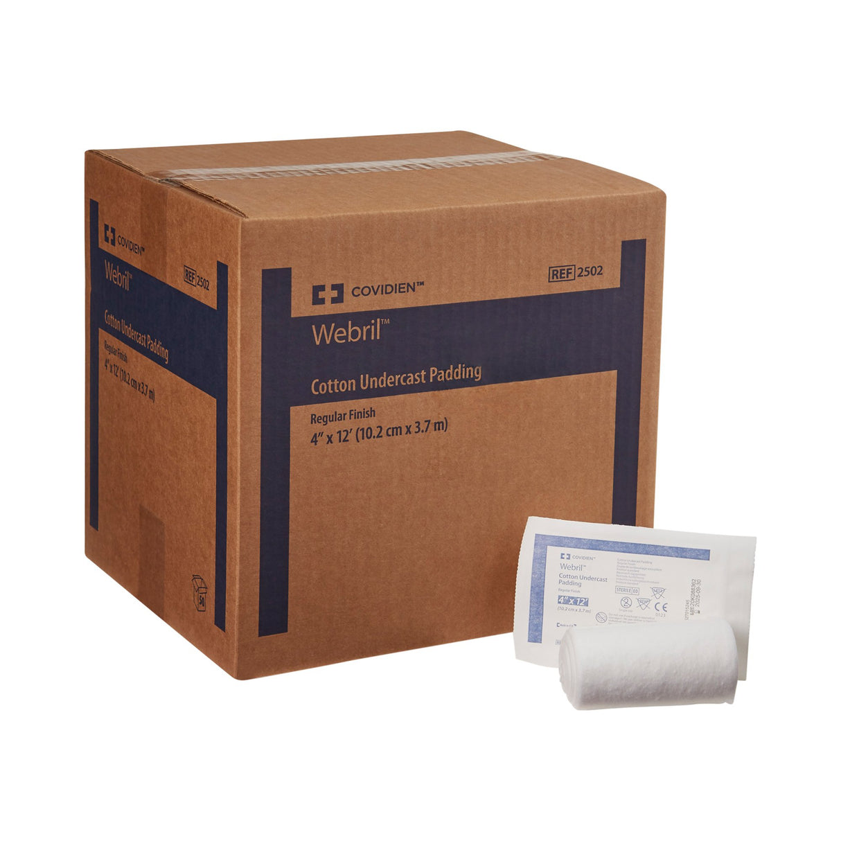 Cast Padding Undercast Webril™ 4 Inch X 4 Yard Cotton Sterile - BeHope