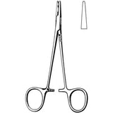 Needle Holder Halsey 5 Inch Length Straight Smooth Tip Finger Ring Handle - BeHope