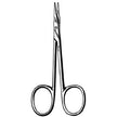 Tenotomy Scissors Sklar® Stevens 4-1/2 Inch Length OR / Surgical Grade German Stainless Steel NonSterile Finger Ring Handle Straight Blunt Tip / Blunt Tip - BeHope