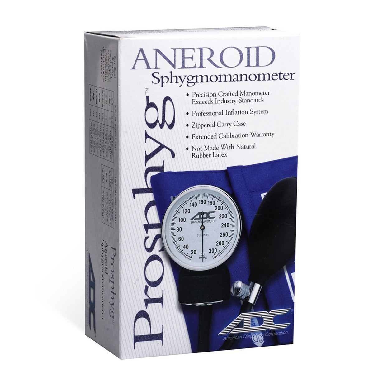 Aneroid Sphygmomanometer Unit Prosphyg™760 Series Thigh Cuff Nylon Cuff 40 - 66 cm Pocket Aneroid - BeHope