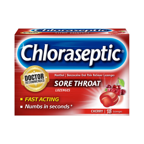 Chloraseptic® Sore Throat Relief Lozenges - BeHope