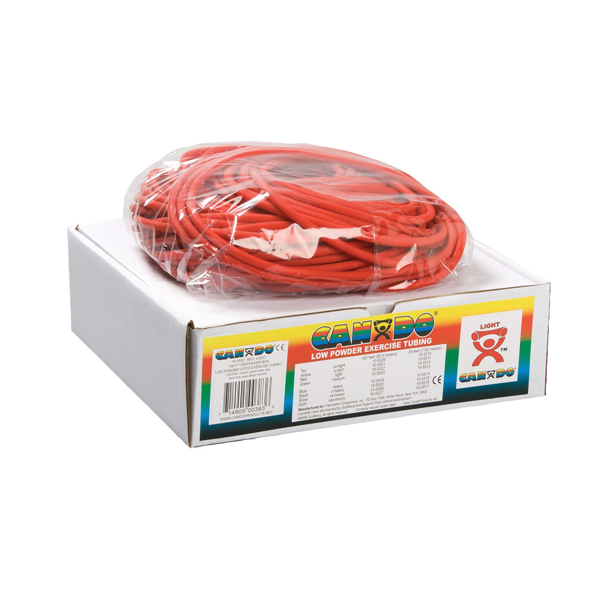 Exercise Resistance Tubing Cando® Low Powder for Rehabilitation and Training - BeHope