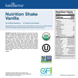 Oral Supplement Kate Farms Nutrition Shake Vanilla Flavor Liquid 11 oz. Carton - BeHope