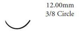 Absorbable Suture with Needle LOOK® Chromic Gut C-17 3/8 Circle Reverse Cutting Needle Size 5-0 Monofilament - BeHope