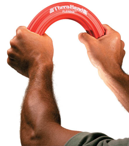 Barre d'exercice Flexbar rouge