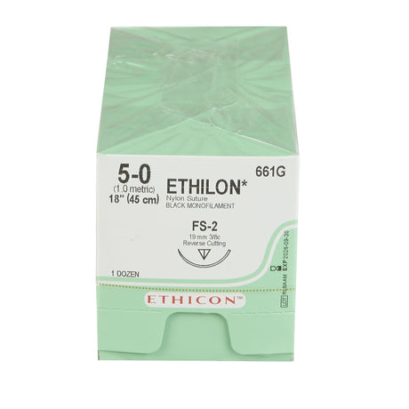 Nonabsorbable Suture With Needle Ethilon™ Nylon Monofilament Reverse Cutting - BeHope
