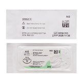 Nonabsorbable Suture with Needle Ethilon™ Nylon FS-2 3/8 Circle Reverse Cutting Needle Size 4-0 Monofilament - BeHope