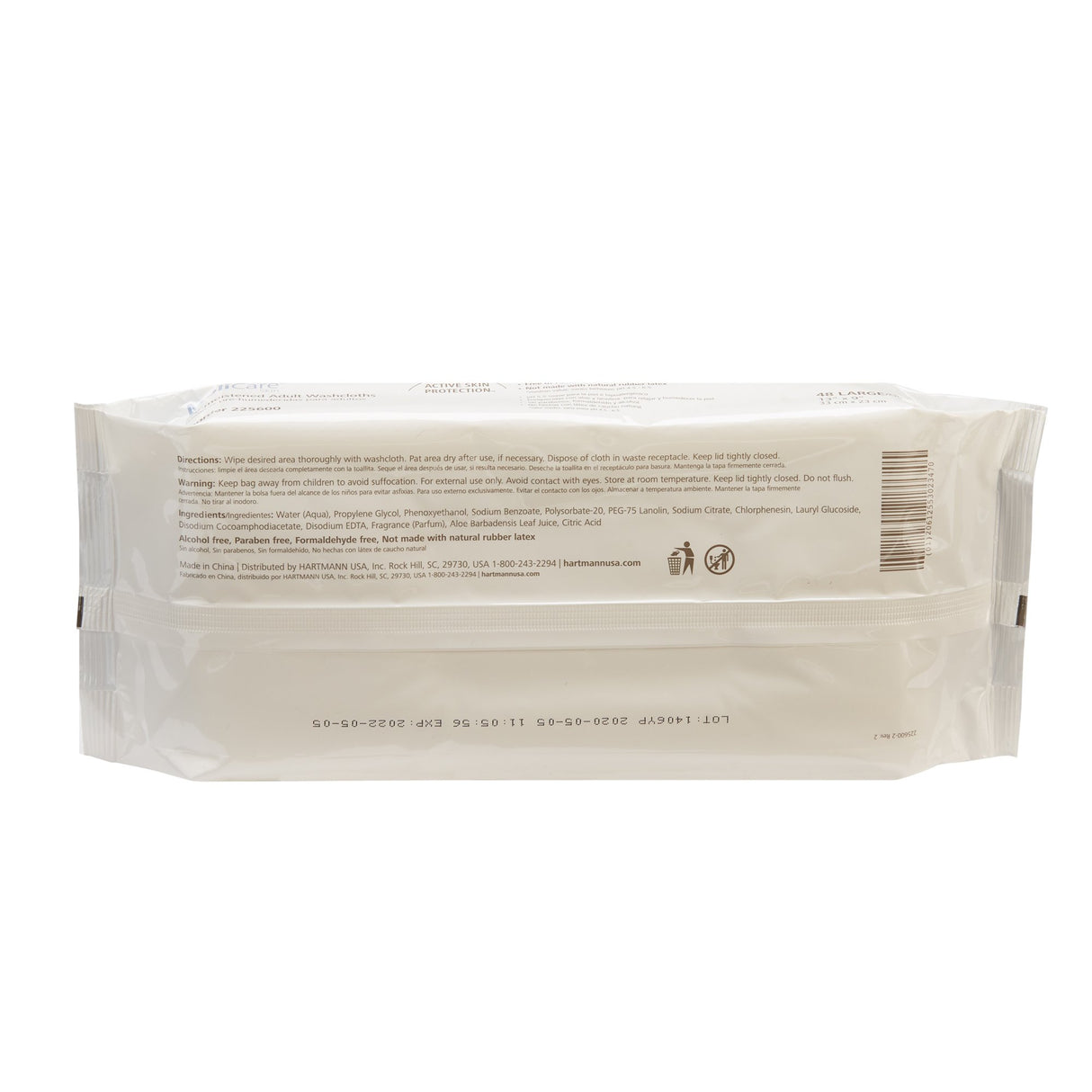 Personal Cleansing Wipe MoliCare Skin Soft Pack Scented 50 Count