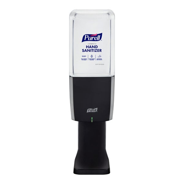 Hand Sanitizer Dispenser Purell® Es10 Graphite Plastic Touch Free 1200 Ml Wall Mount - Behope