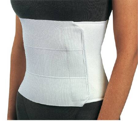 Abdominal Binder ProCare® Premium One Size Fits Most Hook and Loop Closure 30 to 45 Inch Waist Circumference 12 Inch Height Adult - BeHope