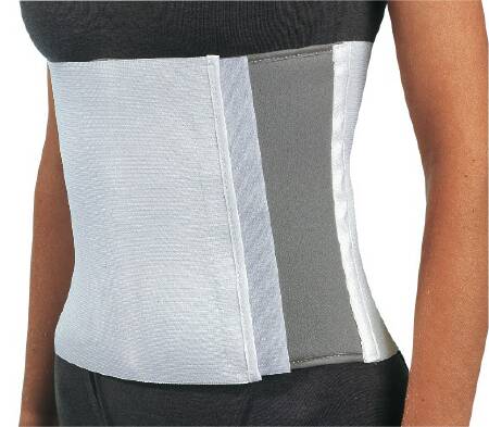 Abdominal Binder ProCare® One Size Fits Most Hook and Loop Closure 28 to 50 Inch Waist Circumference 10 Inch Height Adult - BeHope