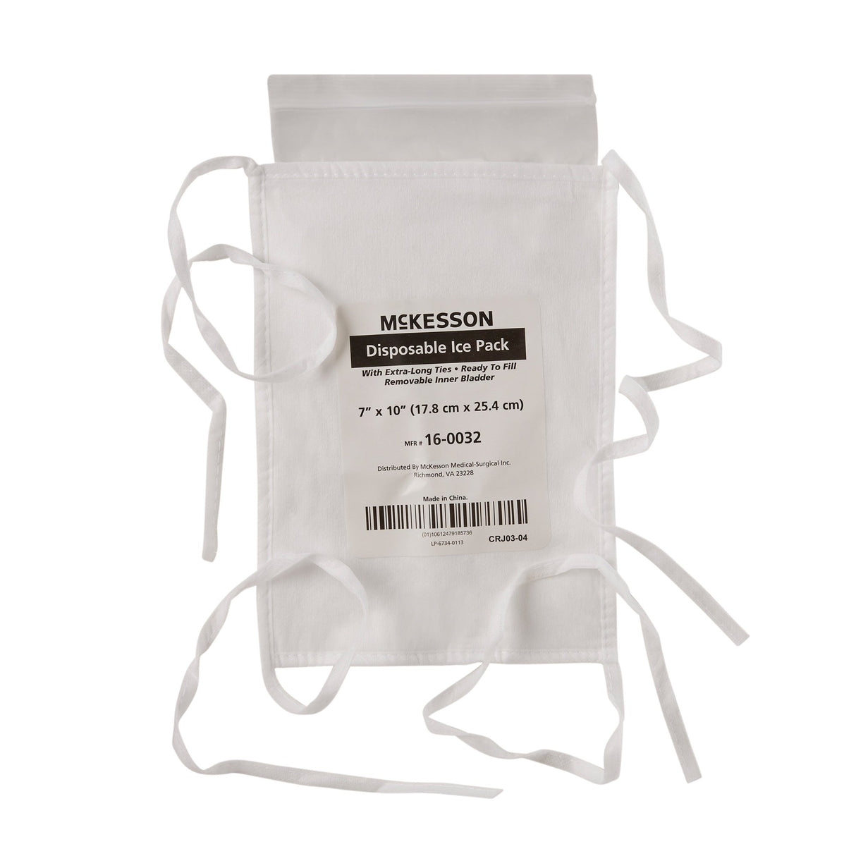 Ice Bag McKesson General Purpose 7 X 10 Inch Fabric Disposable - BeHope