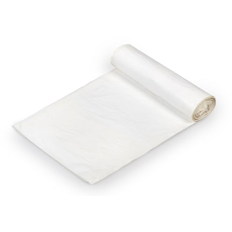 Trash Bag Colonial Bag Tuf 33 gal. White LLDPE 0.75 mil 33 X 39 Inch X-Seal Bottom Coreless Roll