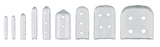 Instrument Tip Guard Tip-It™ 1/16 X 3/8 X 1 Inch, Size 7, Vented, Clear - BeHope