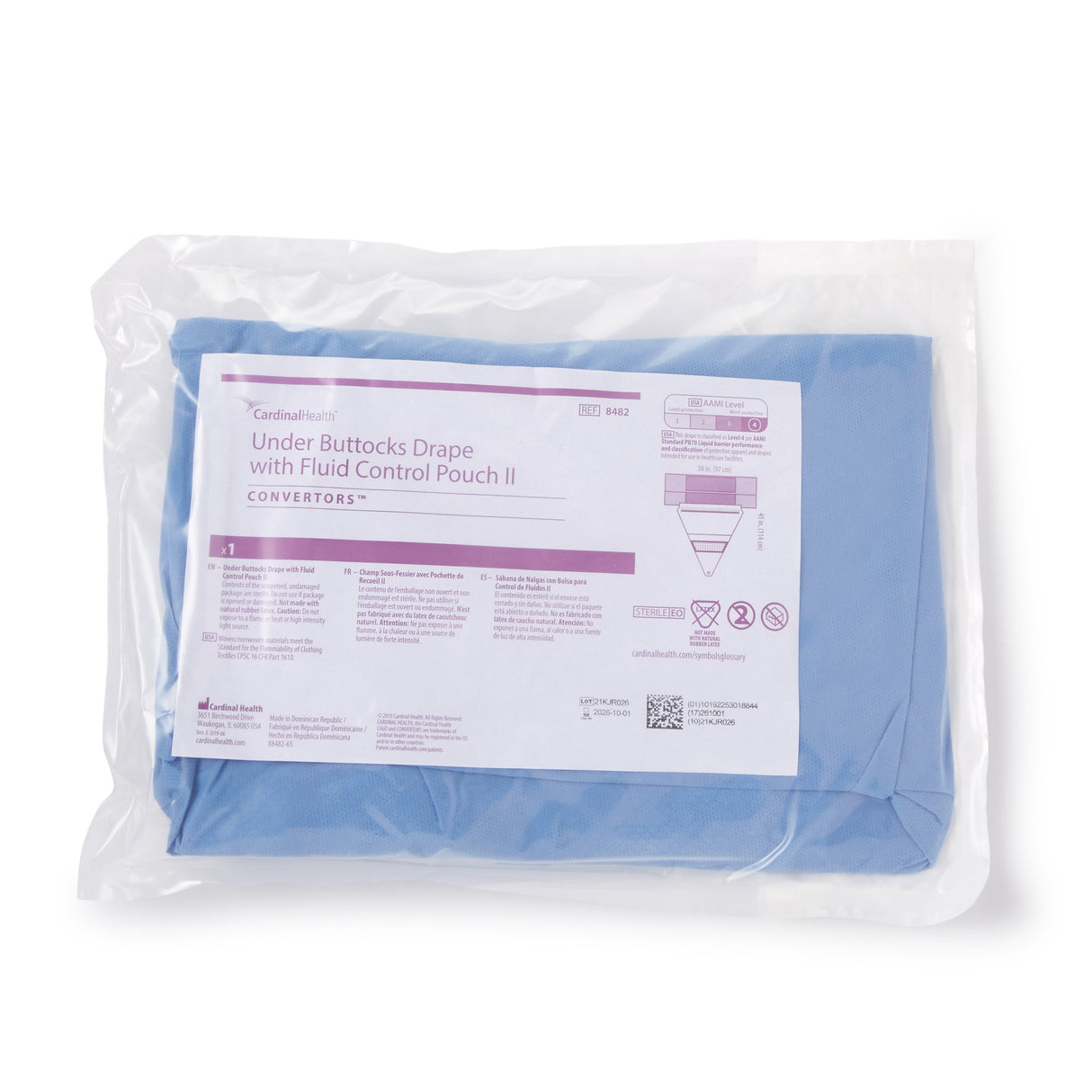 Obstetrics / Gynecology Drape Under Buttocks Drape 38 W X 27 W X 45 L Inch Sterile - BeHope