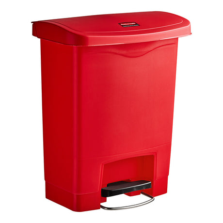 Trash Can Rubbermaid® Slim Jim® 32 Quart / 8 Gal. Plastic Rectangular - Behope