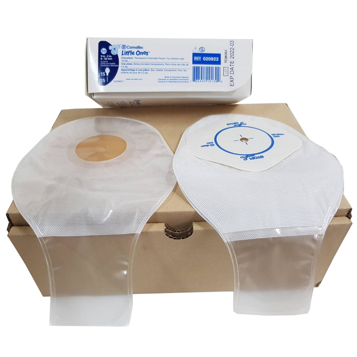 Ostomy Pouch Little Ones® Activelife® One-piece System Child Flexible Transparent Drainable - BeHope