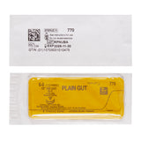 Absorbable Suture with Needle GUT PLAIN Plain Gut G-1 3/8 Circle Precision Reverse Cutting Needle Size 6-0 Monofilament - BeHope