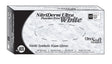 Exam Glove NitriDerm® Ultra White Small NonSterile Nitrile Standard Cuff Length Fully Textured White Chemo Tested / Fentanyl Tested - BeHope