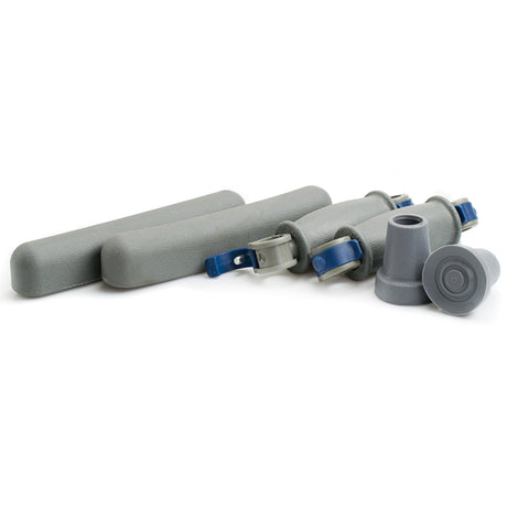 McKesson Crutch Accessory Kit For use with McKesson Universal Quick-Adjust Aluminum Crutch, MFR # 146-RTL10433 - BeHope