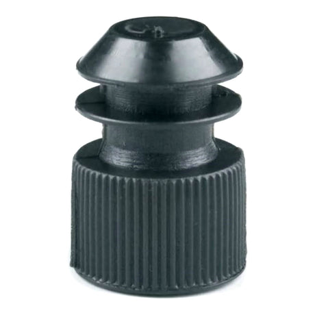 McKesson Tube Closure Polyethylene Flanged Plug Cap Black 13 mm For Use with 13 mm Blood Drawing Tubes, Glass Test Tubes, Plastic Culture Tubes NonSterile - BeHope
