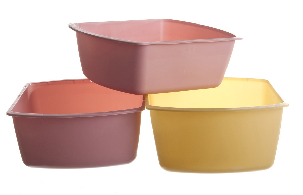 Wash Basin 6 Quart Rectangle NonSterile - BeHope