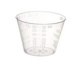 Medicine Cup 1 Oz. Clear Plastic Disposable Nonsterile