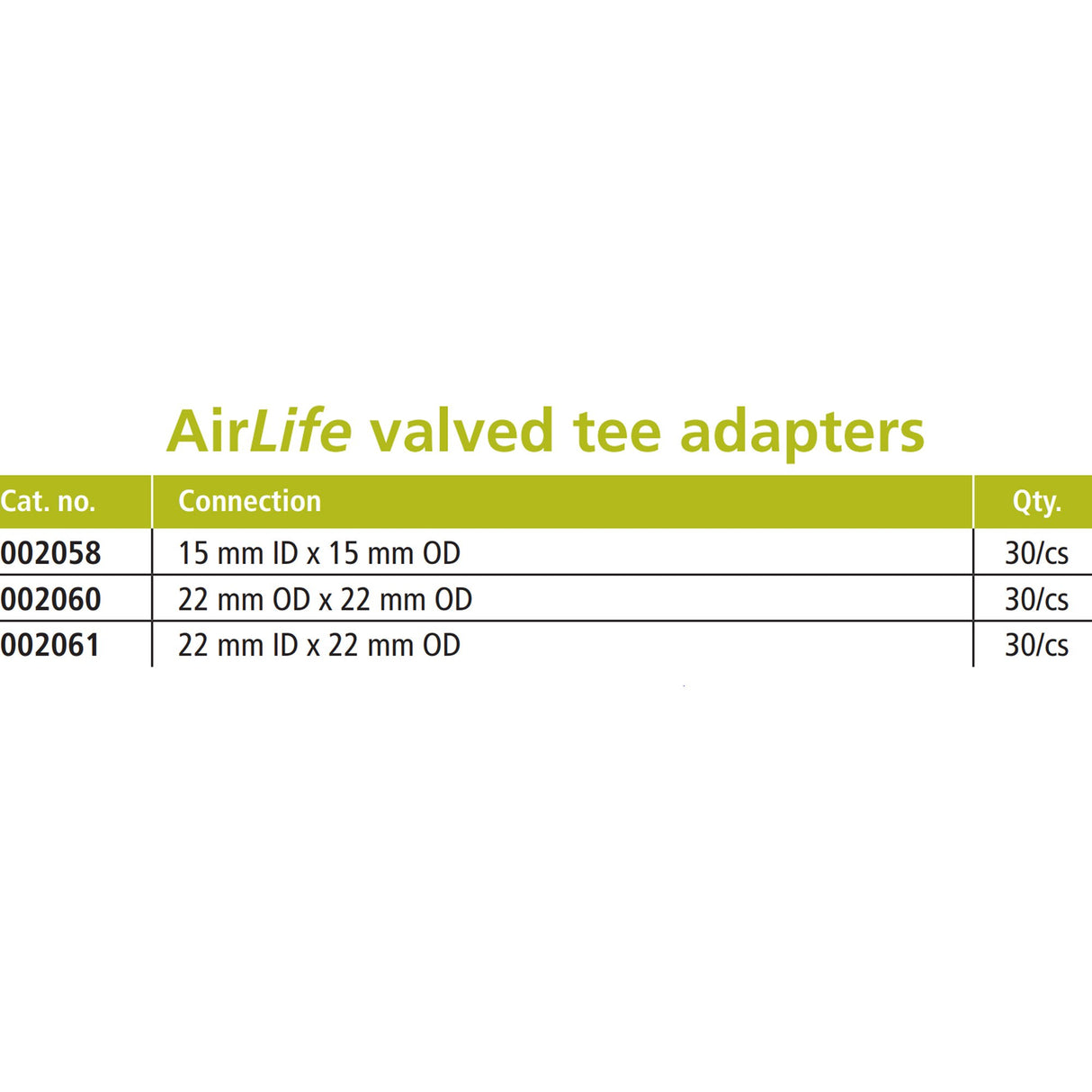 Tee Adapter AirLife® - BeHope