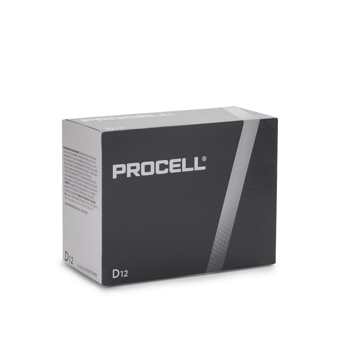 Alkaline Battery Duracell® Procell® D Cell 1.5V Disposable 12 Pack - BeHope