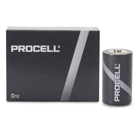 Alkaline Battery Duracell® Procell® D Cell 1.5V Disposable 12 Pack - BeHope