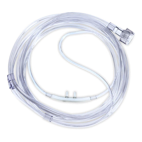 Nasal Cannula Softech® Pediatric Straight Prongs 7 Foot Tubing - BeHope