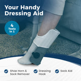 Dressing Aid Stick Reach Right 34 Inch Length - BeHope
