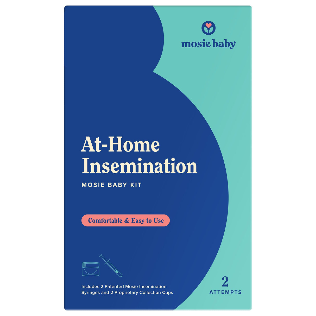 At-Home Insemination Kit Mosie Baby Barrel-free Tip - BeHope