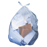 Trash Bag Heritage™ 56 gal. 1.1 mil 43 X 47 Inch Clear Super Heavy Duty Star Seal Bottom Flat Pack - BeHope