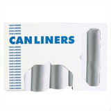 Trash Bag Heritage™ 30 gal. 8 Mic. 30 X 37 Inch Natural Light Duty Star Seal Bottom Flat Pack - BeHope